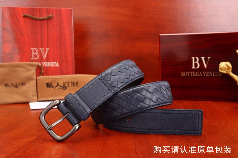 B編織-皮帶-3.4cm-男款