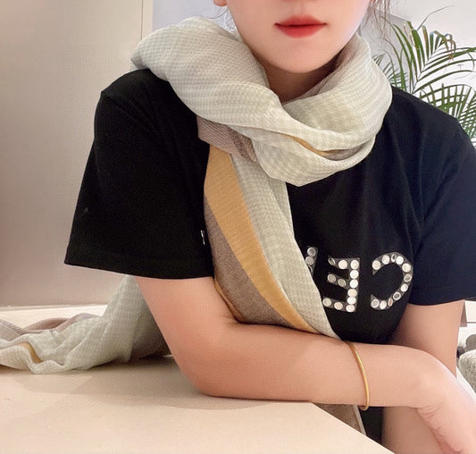 巴B家-羊絨柔美圍巾 105*180cm