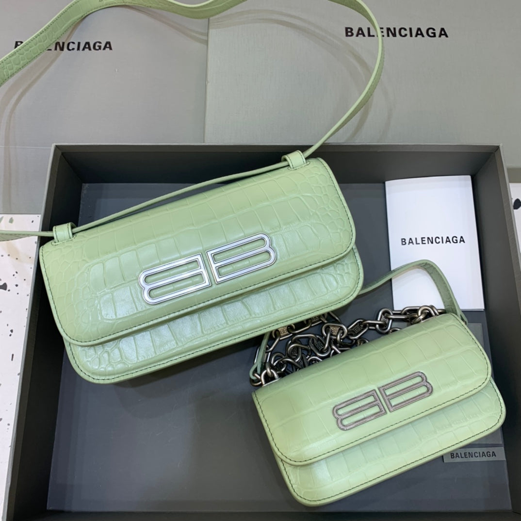 巴黎世-Gossip Bag 斜背包-大號23.5cm