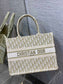 Dior Book Tote-小號36.5cm-金色老花 聖誕限定
