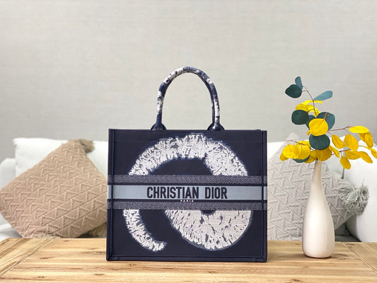 Dior Book Tote-大號41.5cm-黑旋風