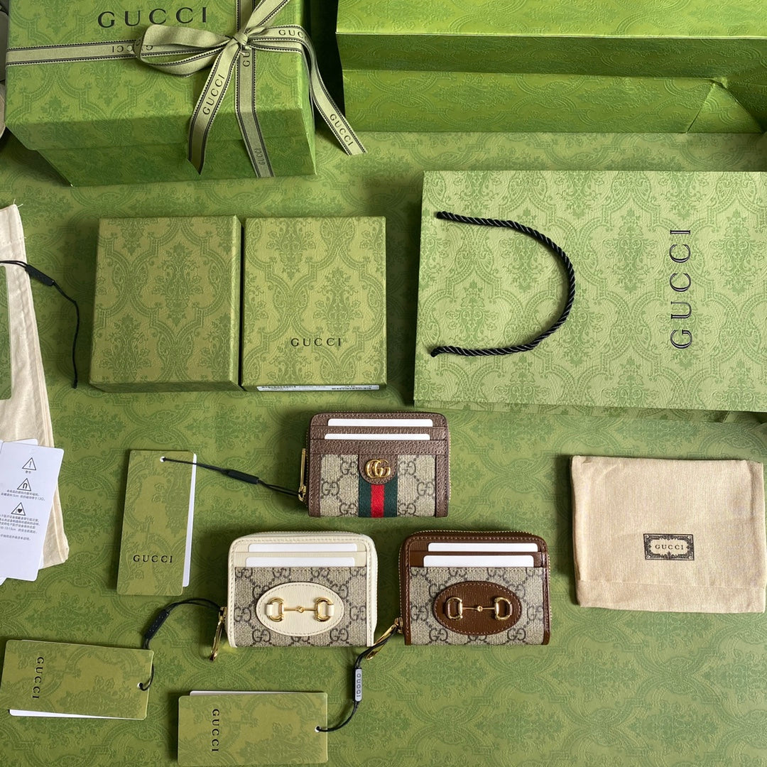 Gucci 新款拉鍊短夾