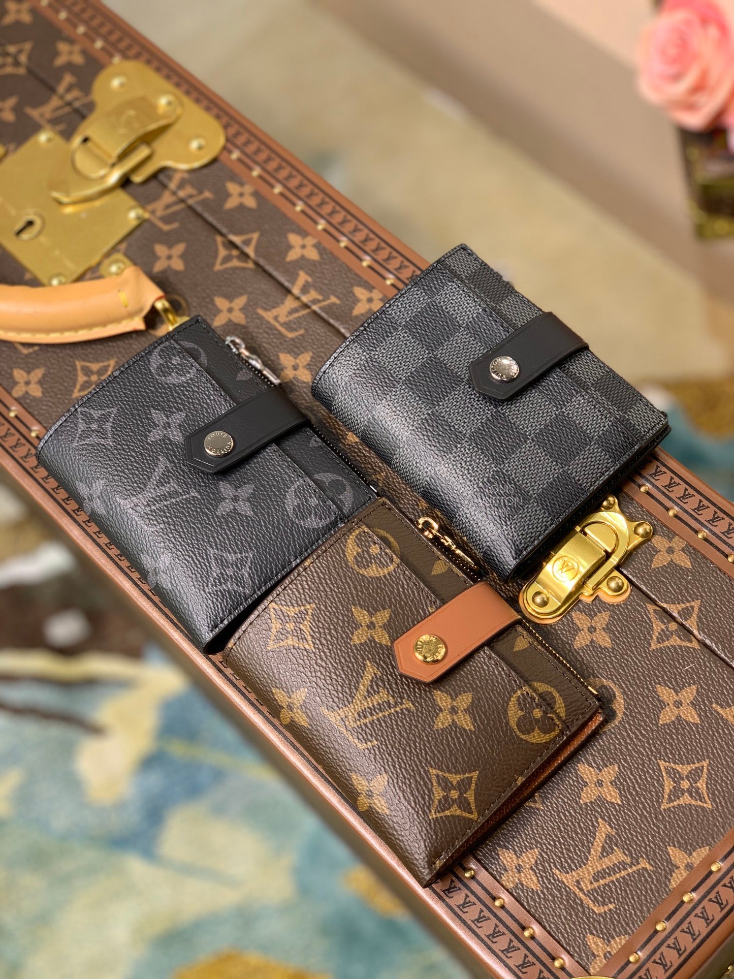 LV M60451 老花 Victorinem 短夾
