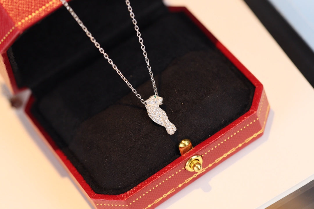 Cartier 美洲豹系列 小款項鍊