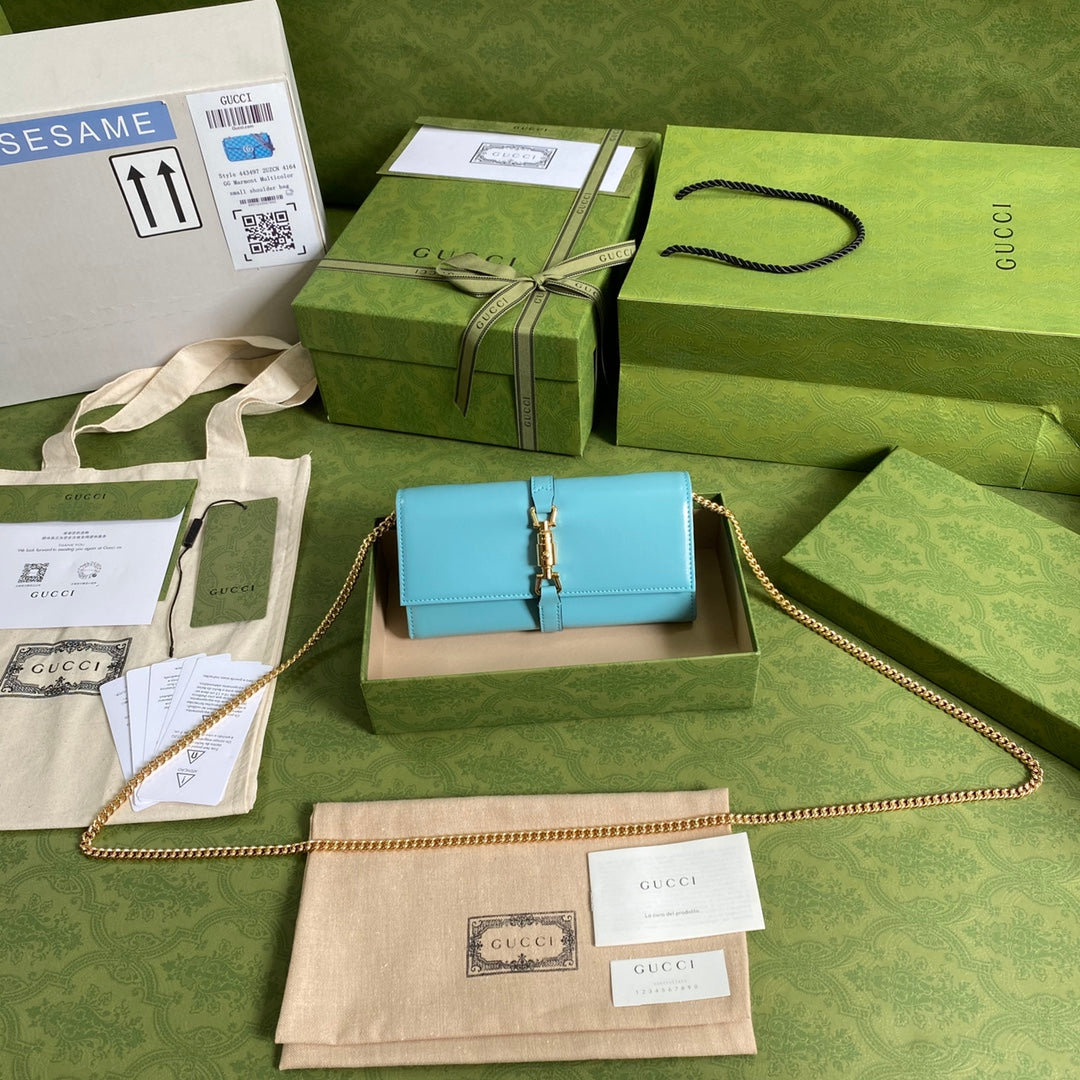 Gucci Jackie1961系列全新鏈條包