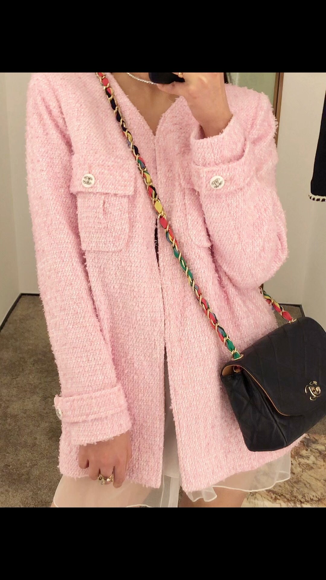 Chanel 2022彩虹鏈條包