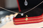 Cartier 20分單鑽項鍊-白金