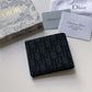 Dior 男款老花短夾