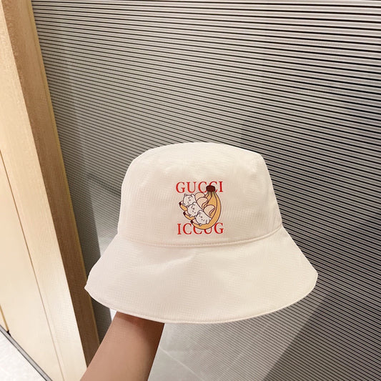 古G家-2022貓咪圖案漁夫帽