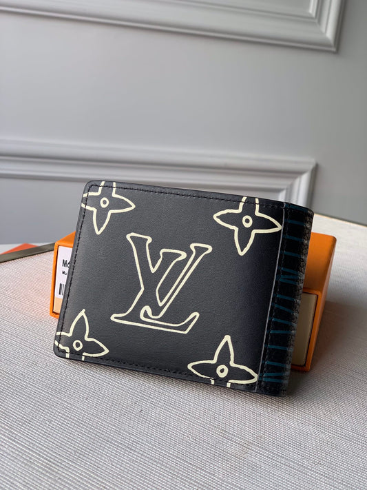 LV M69699 雙面短夾