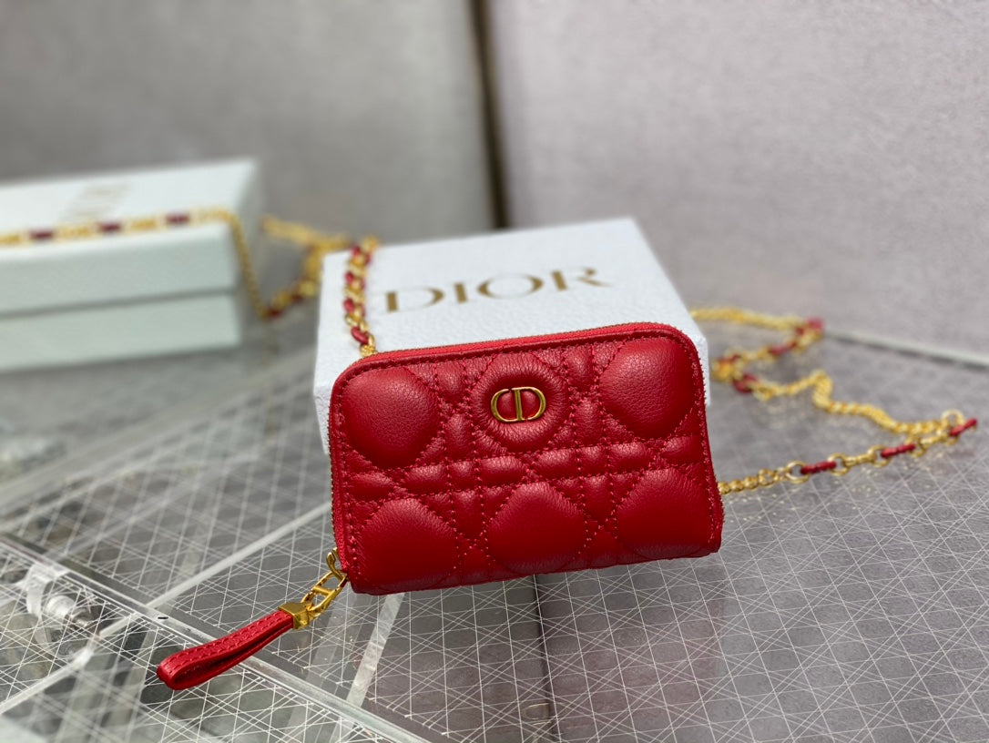 Dior-Caromini 菱格紋 鍊條包