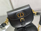 Dior Bobby-小號18cm-黑色牛皮