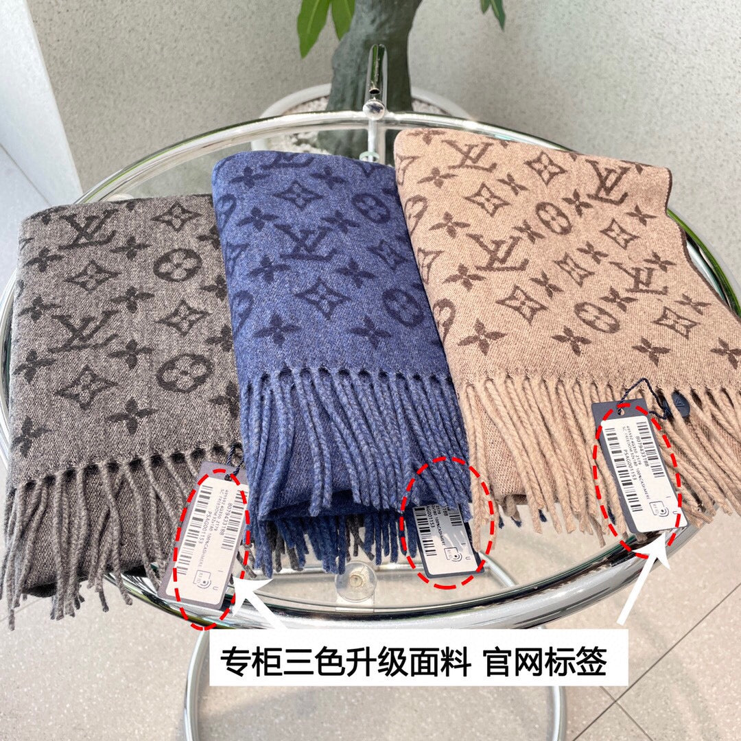 路L家-男士羊絨圍巾
