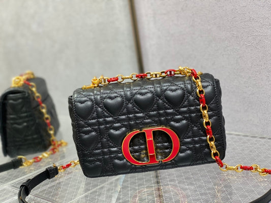 Dior-Caro 愛心七夕系列 小號 白色