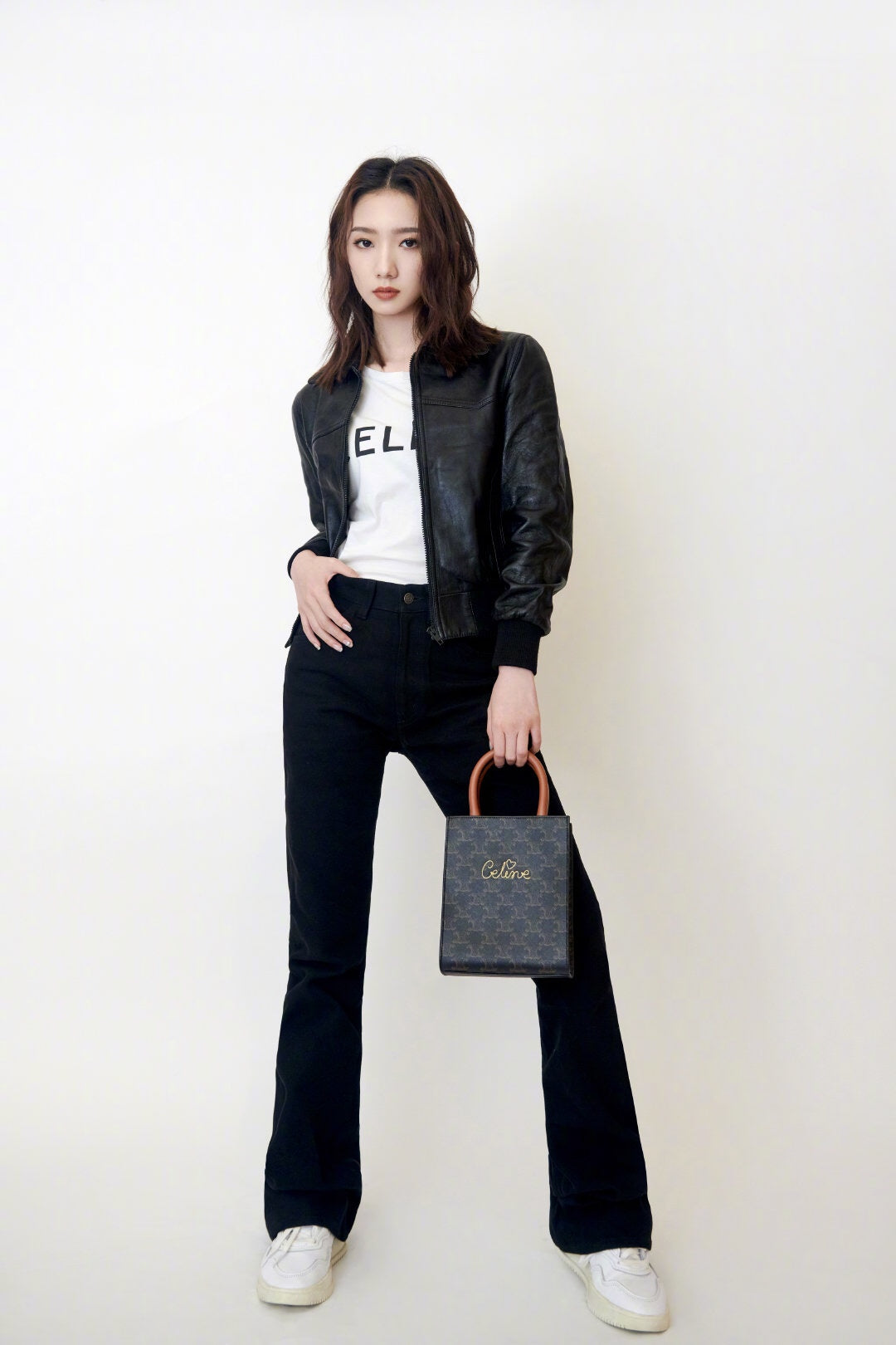 Celine CABAS mini 七夕刺繡款