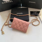 Chanel CF鏈條零錢卡包