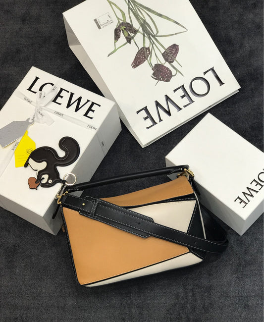 羅L威-2019全新 Puzzle bag 小牛皮 中號