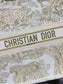 Dior Book Tote-大號41.5c-金色老虎 聖誕限量