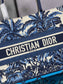 Dior Book Tote-小號36.5cm-夏日椰林
