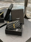 YSL 新品卡包_黑色金扣