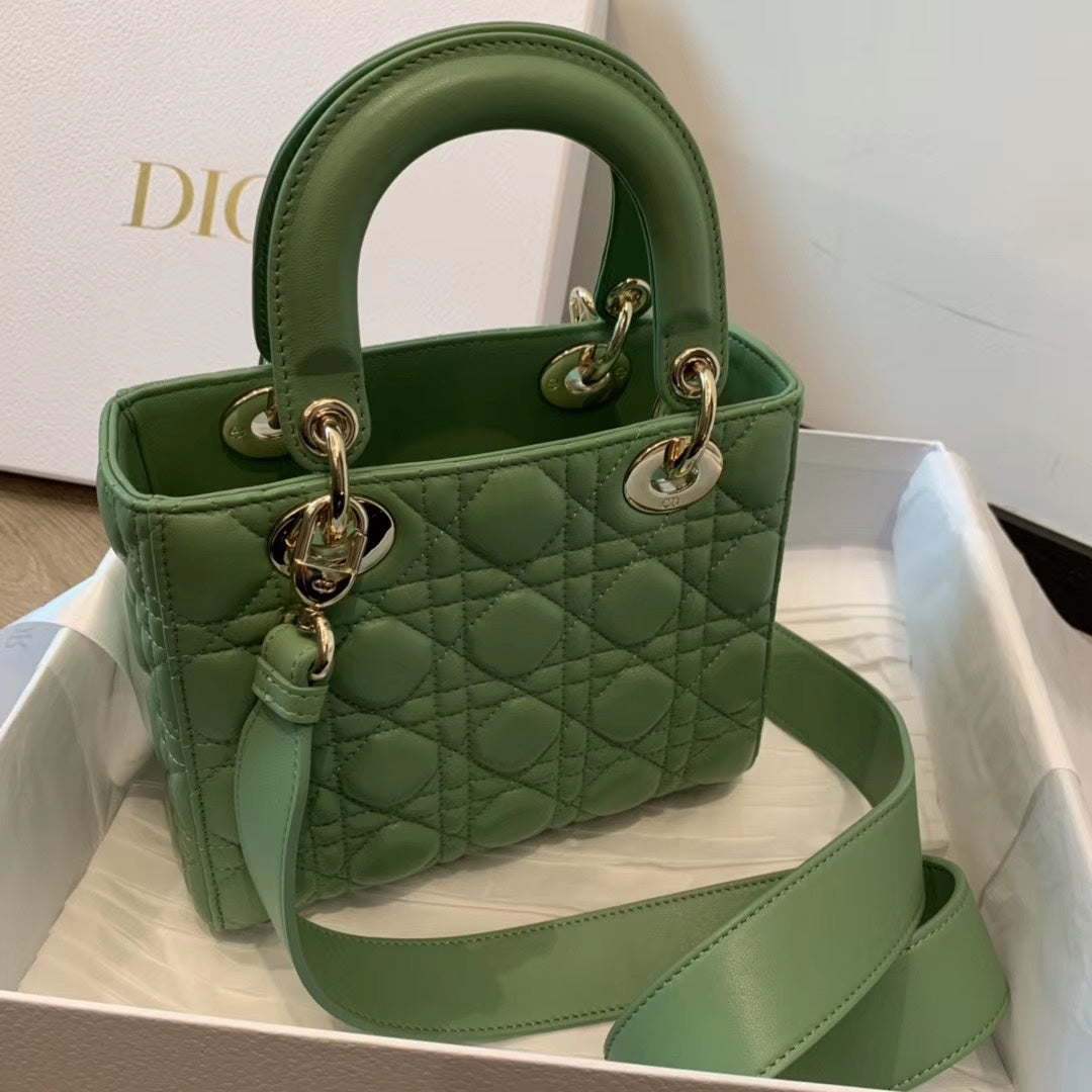 Dior-Mini Lady Dior手袋-四格黛妃-24cm