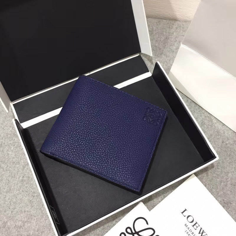 Loewe 男款對折短夾