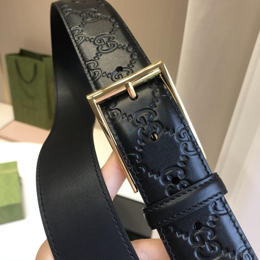 古G家-皮帶-4.0cm-男款