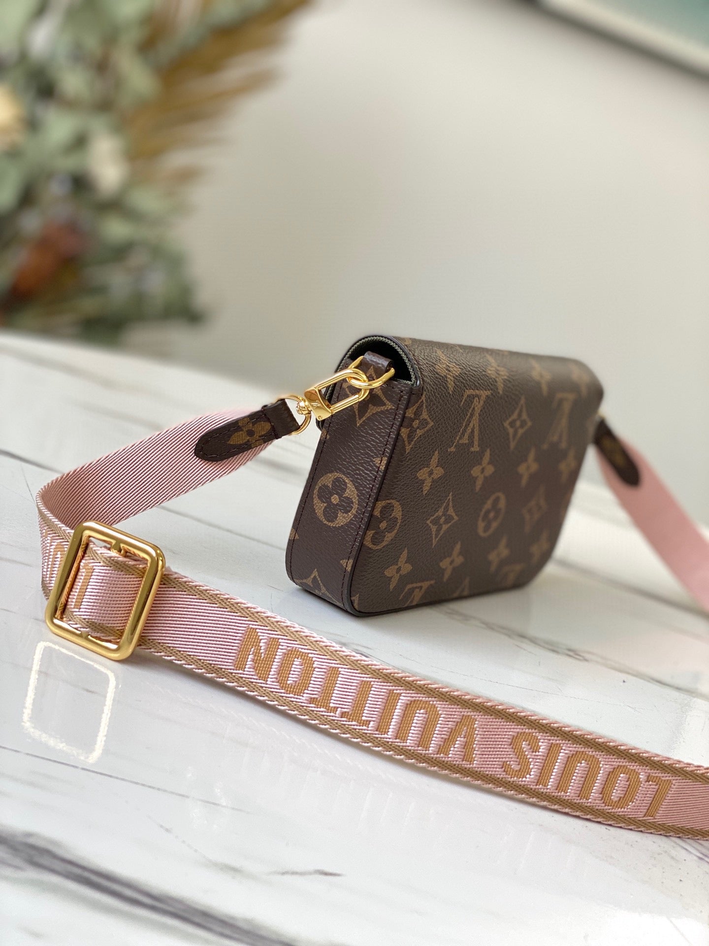 LV M80091 粉色三件套 MULTI POCHETTE FéLICIE 三合一