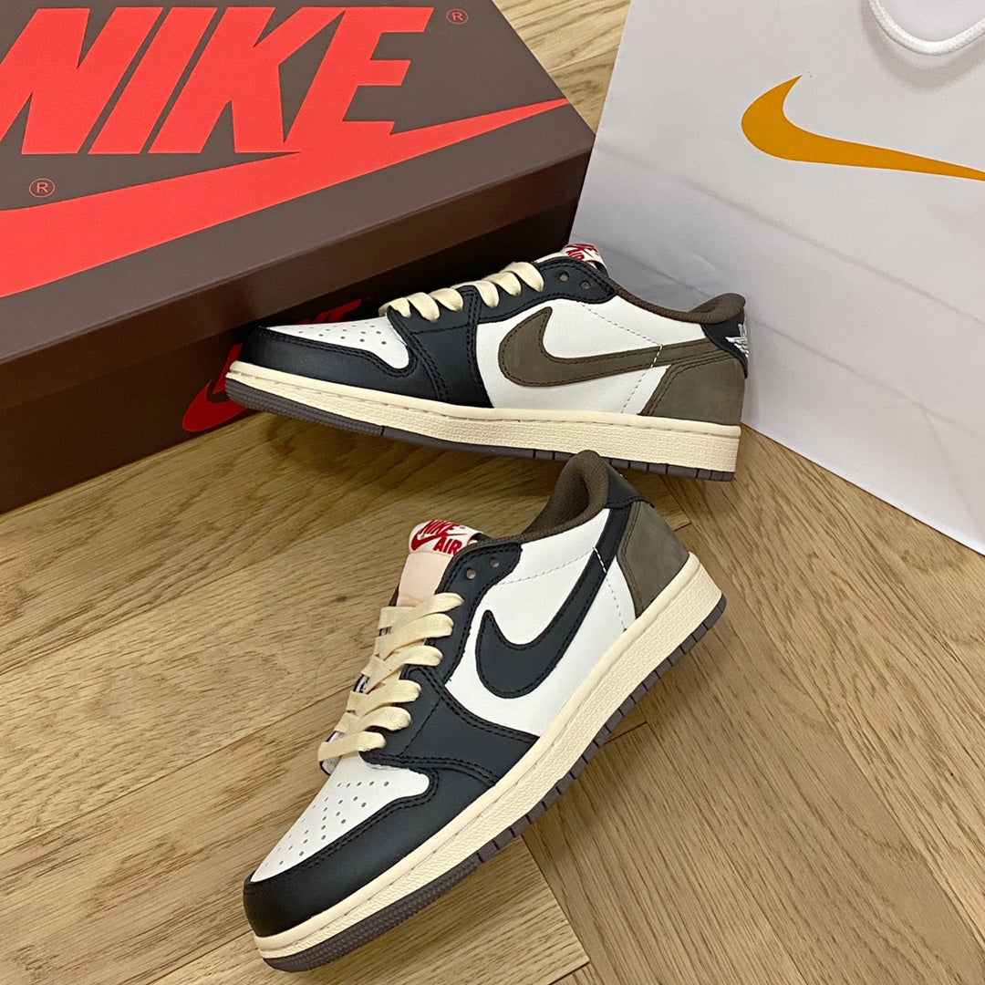 N1KE-Air Jordan 1 Low系列 Retro Low OG 黑棕色