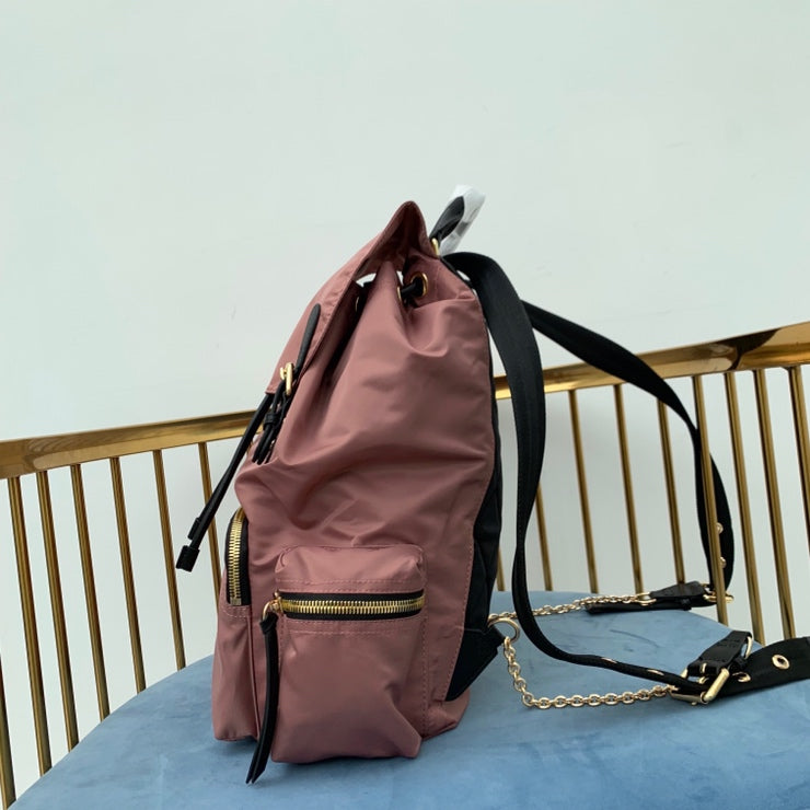 巴B家-Rucksack軍旅背包 粉紅色 大號