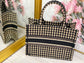 Dior Book Tote-小號36.5cm-千鳥格