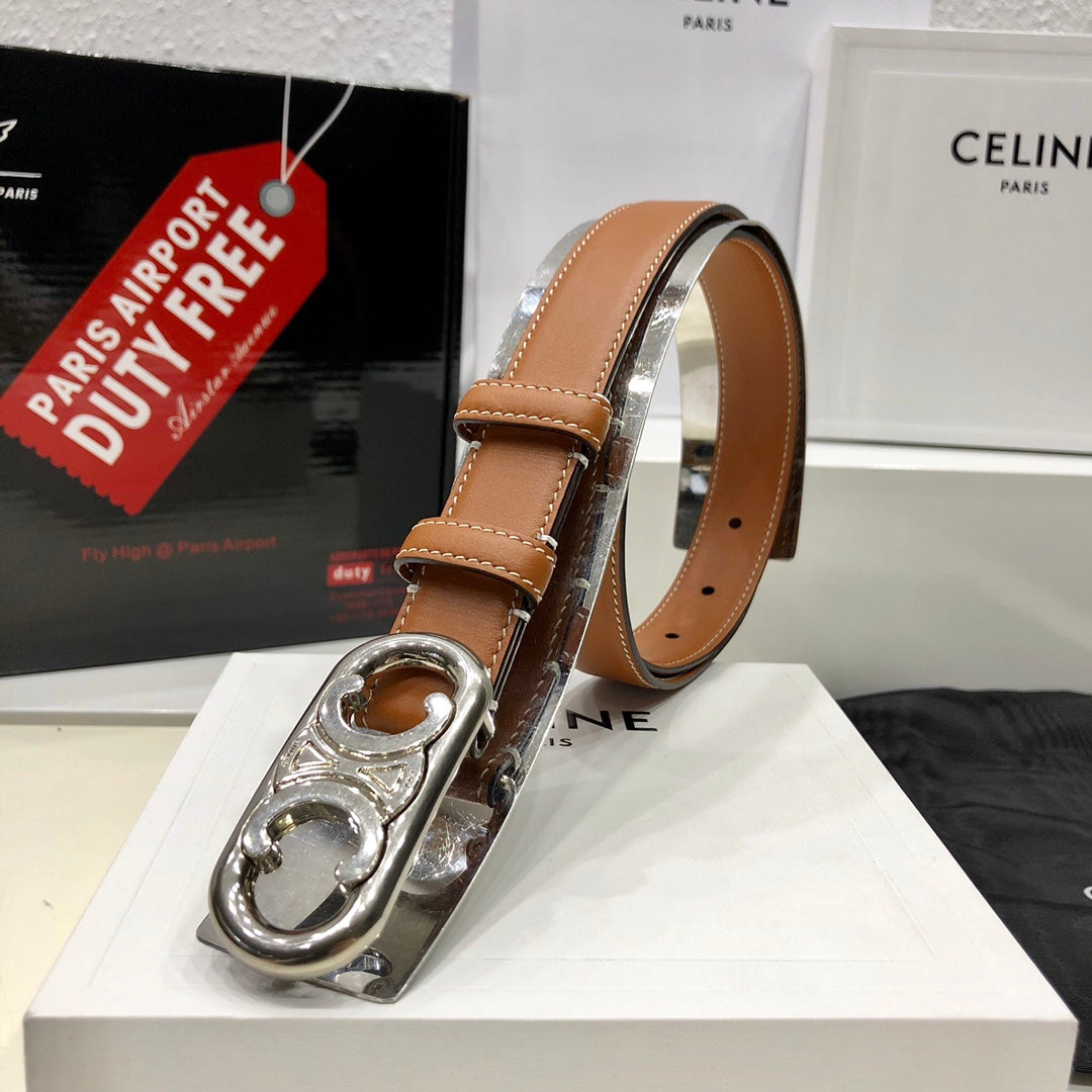 賽C家-咖色皮帶-2.5cm 熱銷款