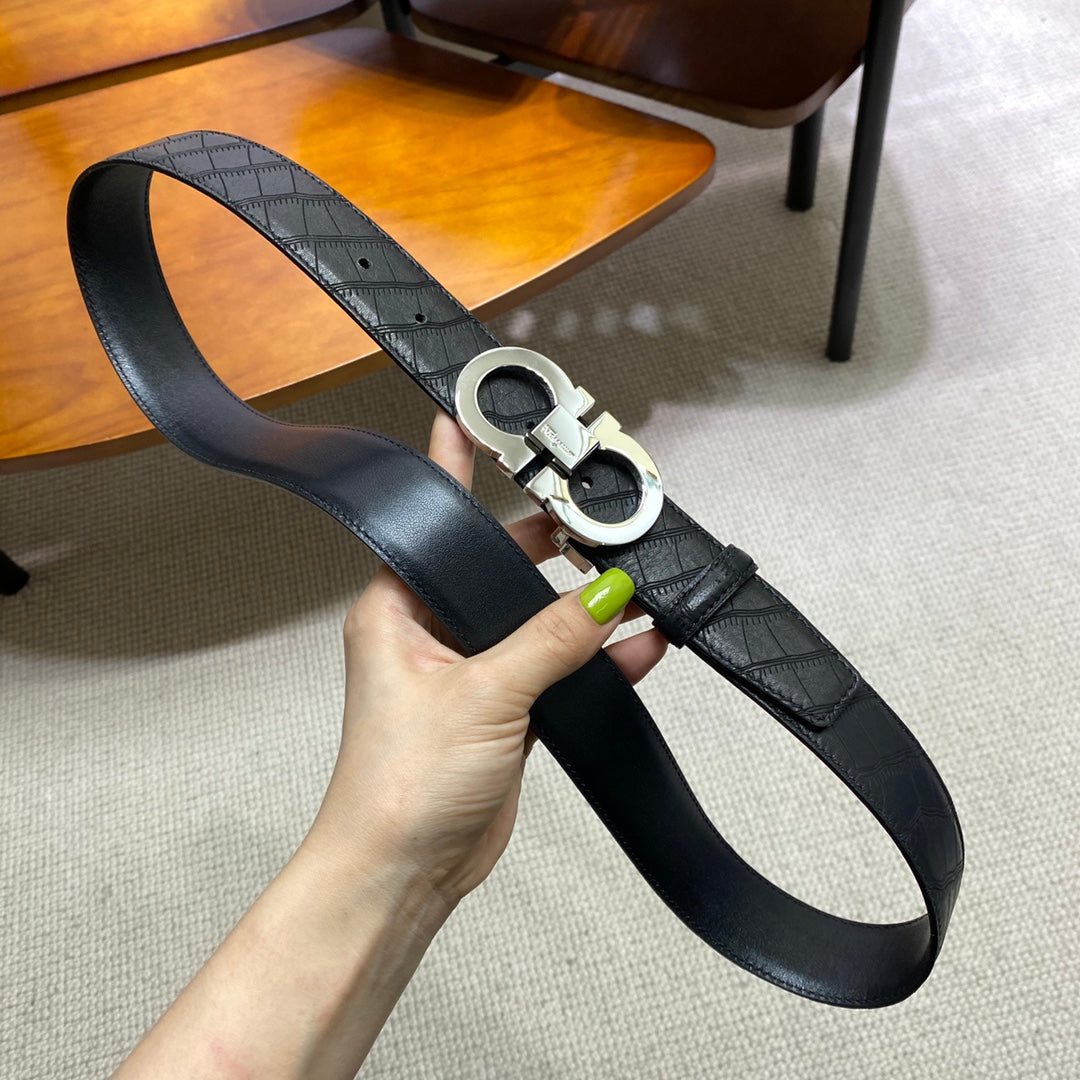 SF菲拉格-皮帶-3.5cm-男款