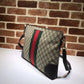 Guc-手拿包 老花紋杏色