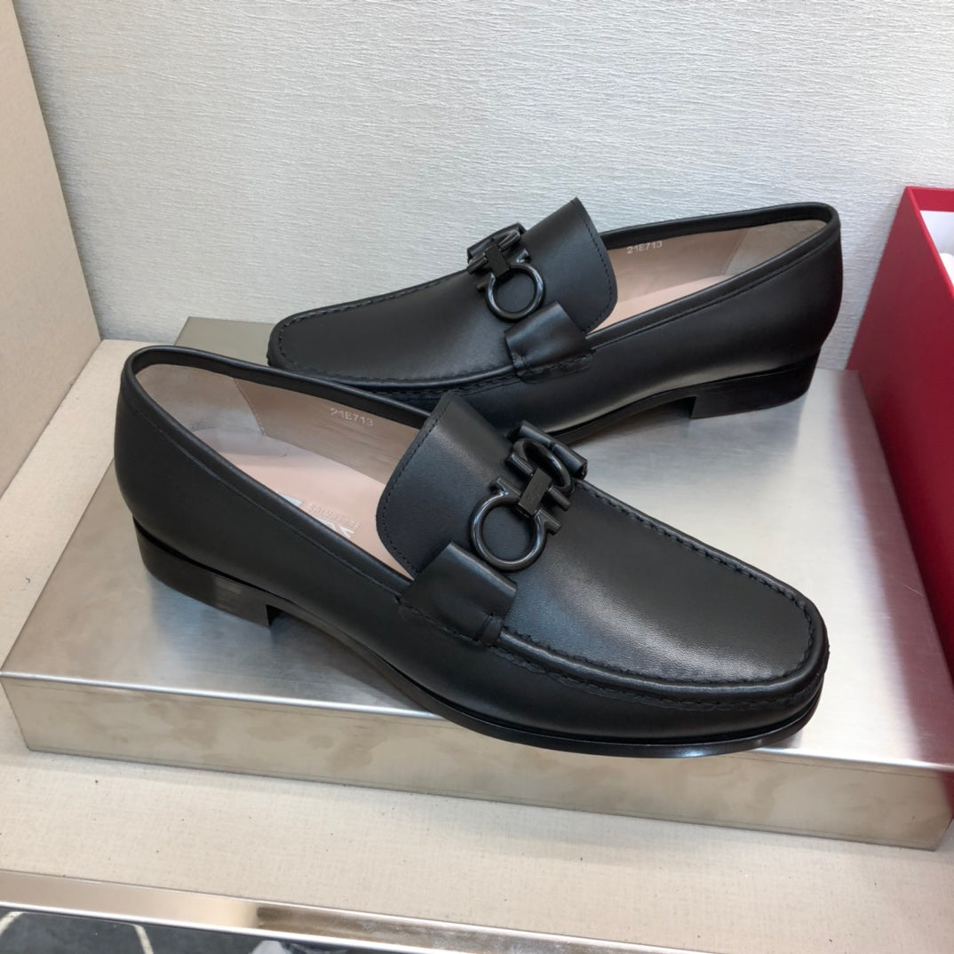 Sal-小牛皮 平底休閒鞋
