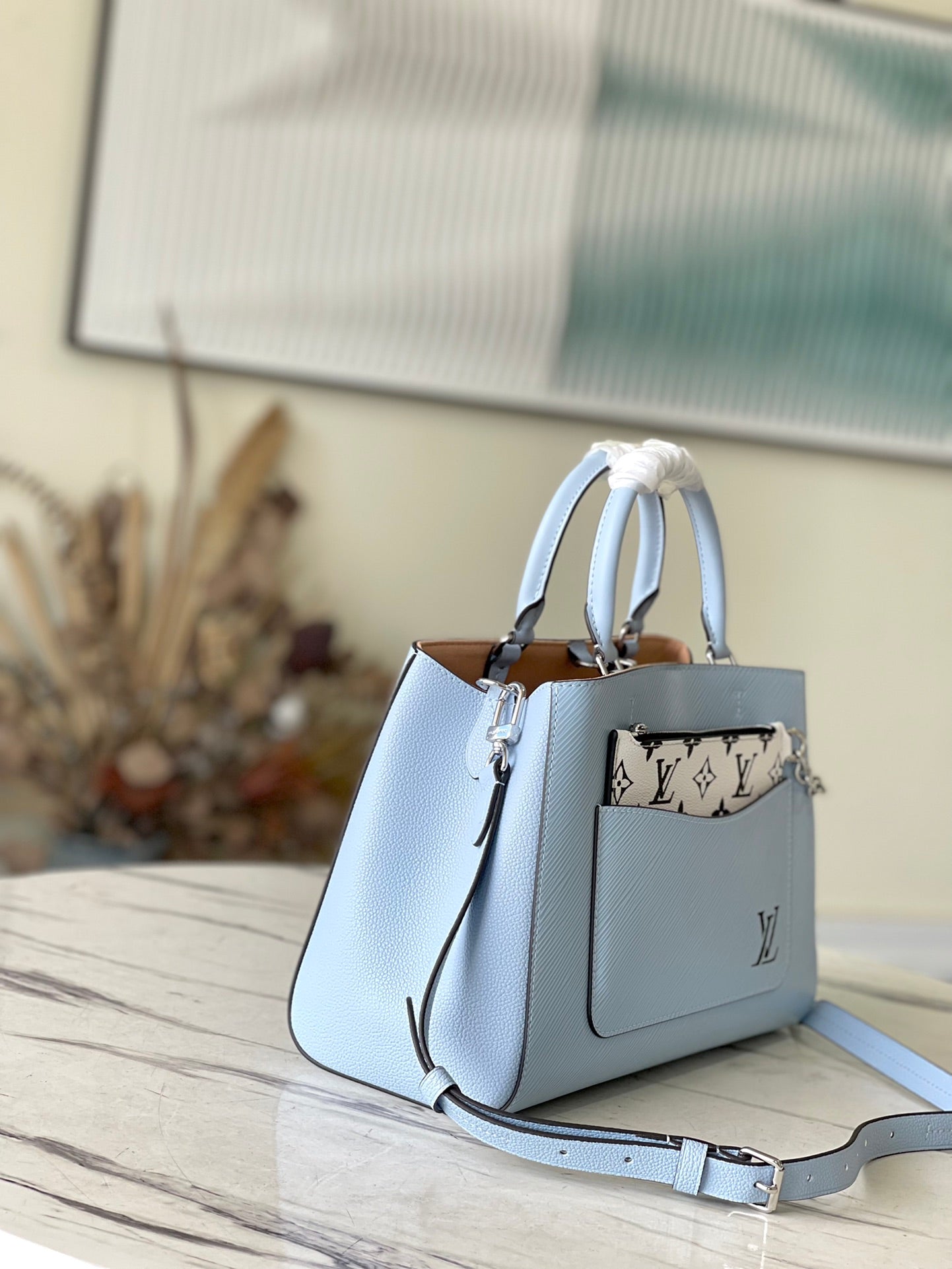 M59950 路L家-Marelle Tote 中號 藍色
