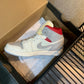 N1K- AJ 1 mid 中筒板鞋 休閒鞋 灰色