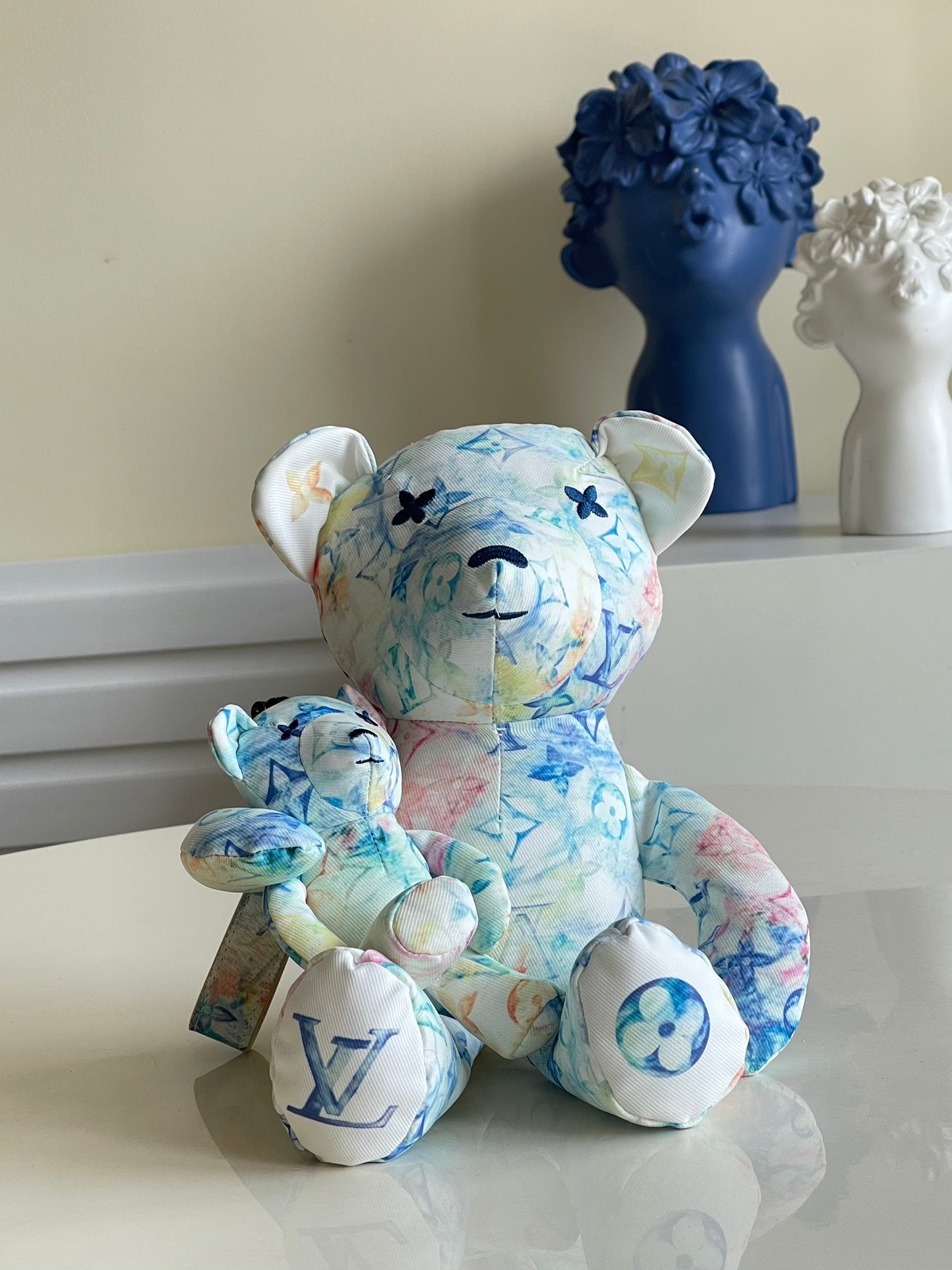 LV GI0502小熊 塗鴉小熊+鑰匙扣小熊挂件