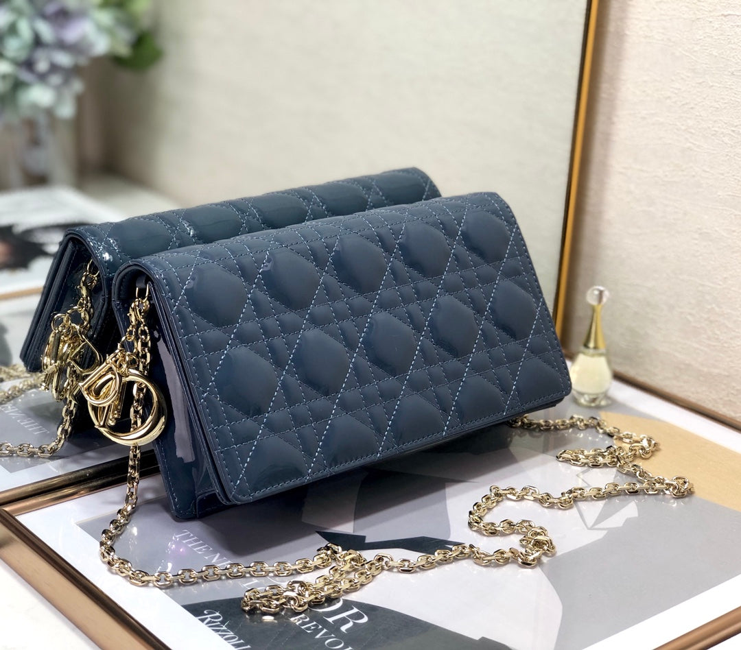 Dior 藤格紋三合一包-22cm