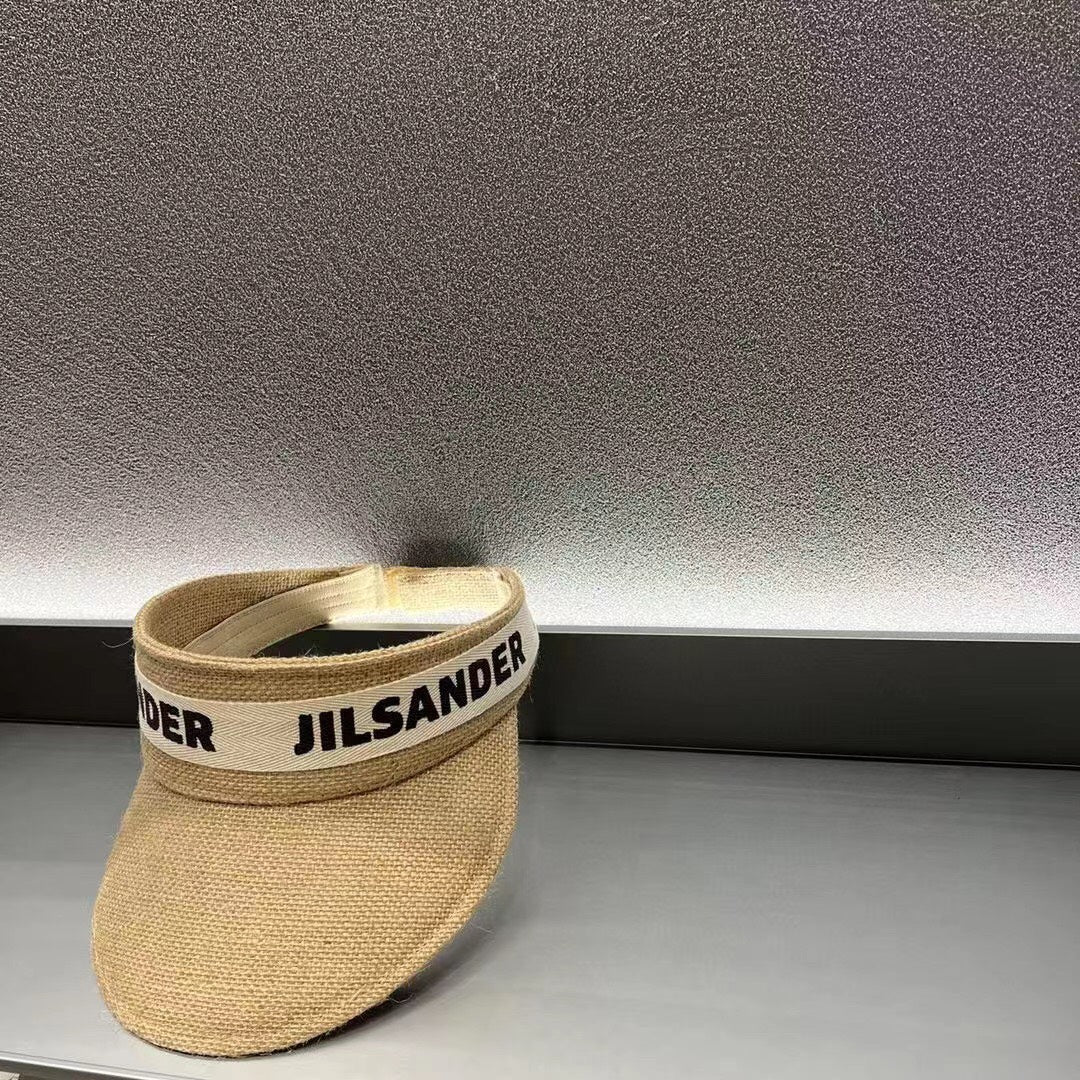 JIL SANDER 空頂遮陽帽