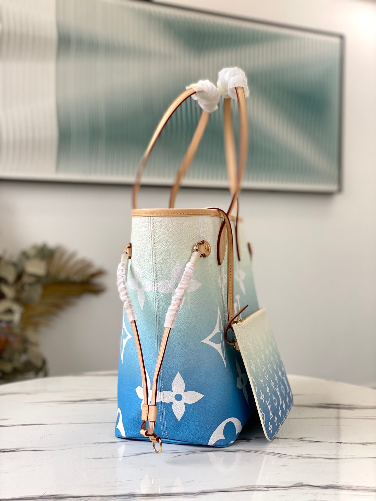 M45678 路L家-Neverfull ote 包 手袋 中號 藍色
