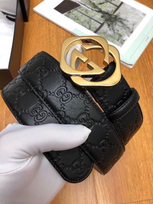古G家-皮帶-3.8cm-男款