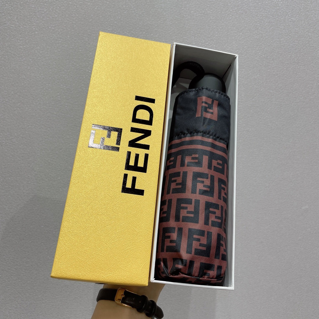 FENDI-雨傘-黑色