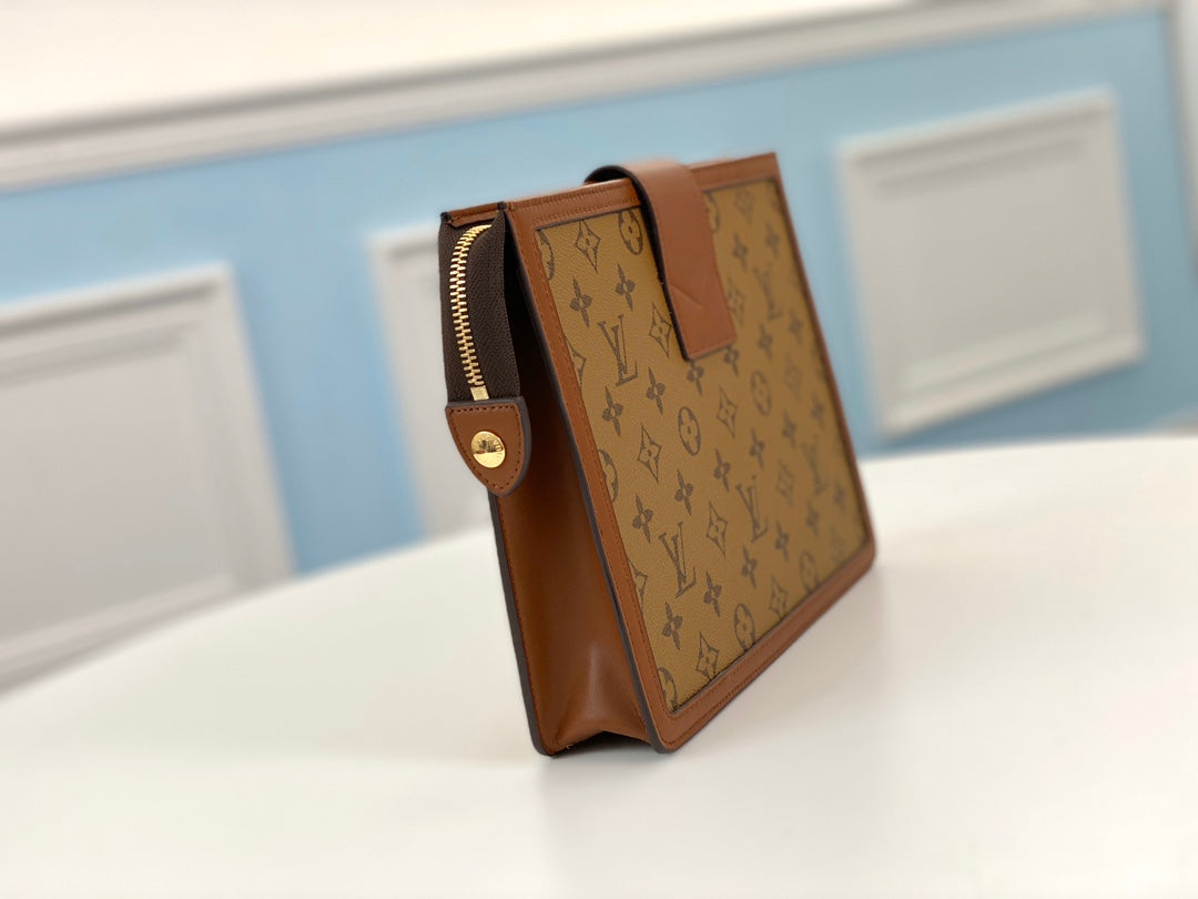 M69184 路L家-Pochette Dauphine 手袋 黃花