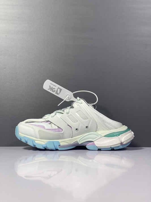 巴黎世-情侶款-3.0 半拖 Sneaker Tess s.Gomma MAILLE WHITEORANGE