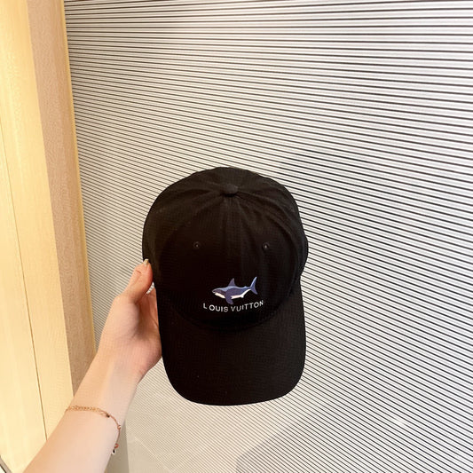 路L家-新款鯊魚圖案棒球帽 多色