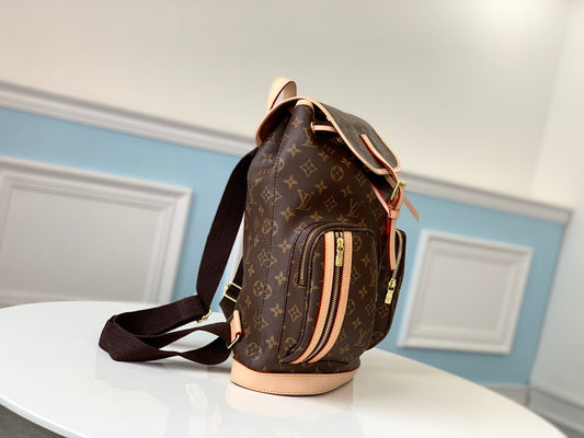 M40107 路L家-Monogram 帆布雙肩包