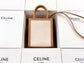 Celine Cabas mini 印花牛皮豎款手袋