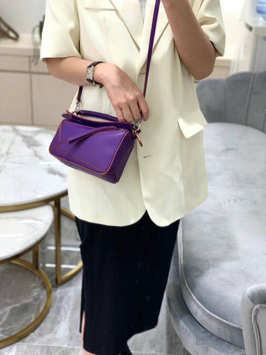 羅L威-Puzzle bag 小牛皮 小號