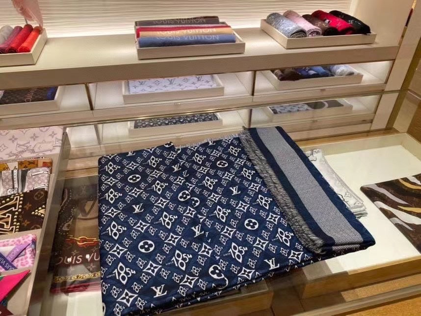 路L家-Monogram披肩-142.5cm